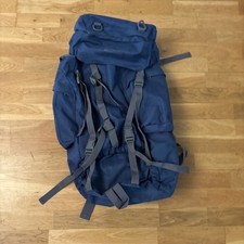 Mountain Warehouse Tor 65L Rucksack Backpack Hiking Camping Travelling Blue- VGC