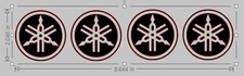 x4 Yamaha Decals Stickers