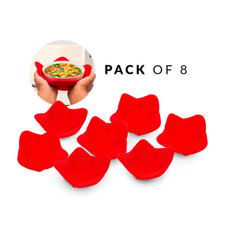 BUY 4  GET 4 FREE Microwave Bowl Holders for Hot Food - Heat Resistant Cozy