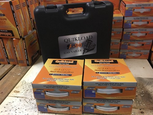 Quikload sf90 gas strip nailer - strip,
