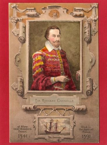 Sir richard grenville 1541 - grenville,