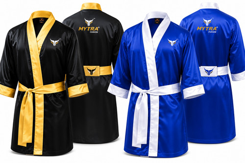 Mytra boxing gown satin - boxing,