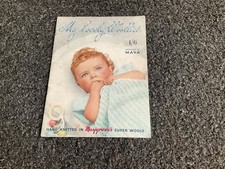VINTAGE MY LOVELY WOOLIES BABY KNITTING PATTERNS BOOKLET MAYGROVE’S WOOLS