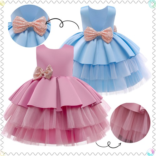 Flower girls lace bow - flower,