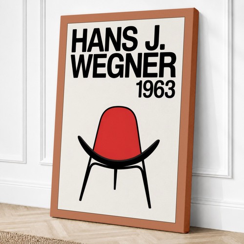 Wegner chair 1963 mid century - wegner,