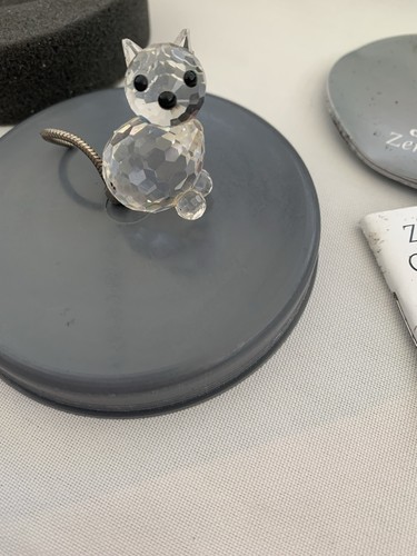 Swarovski crystal cat - swarovski,