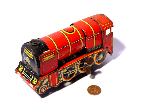 Antique wind clockwork - wind-up, or