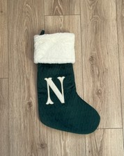 Matalan Green Velvet Feel