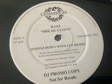 RAZE BREAK 4 LOVE RARE PROMO