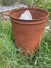 Old Steel Drum – Ideal for Burn Bin / Fire Pit / Garden Waste Incinerator 