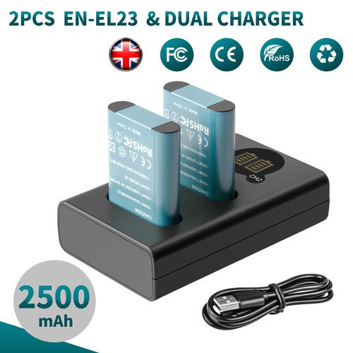 2500mah el23 battery - 2×,
