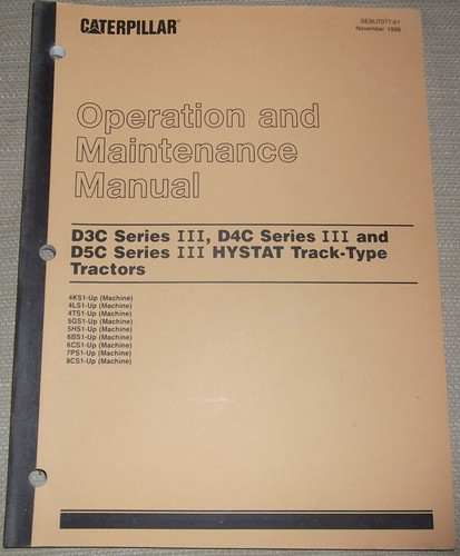 Cat caterpillar d3c - d3c, d5c