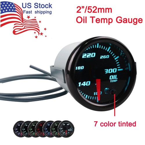 Color 52mm oil temp - 7,
