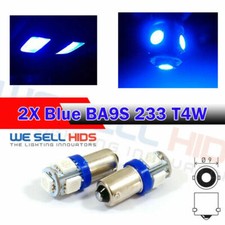 2x Ba9s Cool Blue Hid