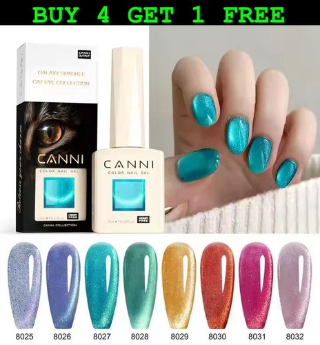 Canni cat eye gel nail - eye, polish