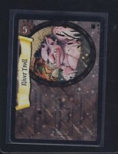 2002 WOTC HARRY POTTER TCG RIVER TROLL HOLO FOIL 68/80