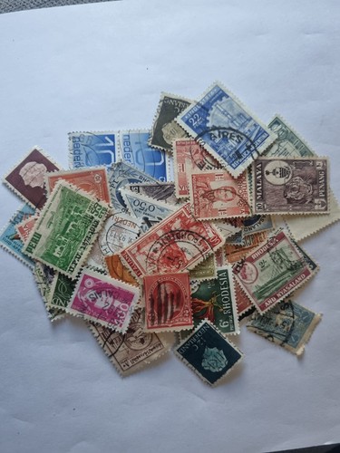 Vintage worldwide stamp lot - worldwide,