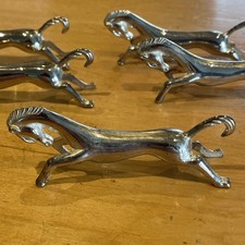 Set Of 5 Vintage Horse Art