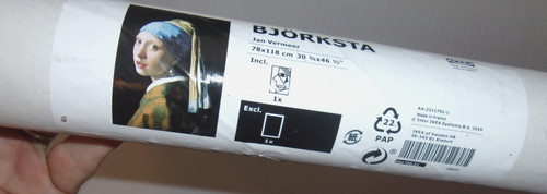 Ikea bjorksta girl with pearl - bjorksta,