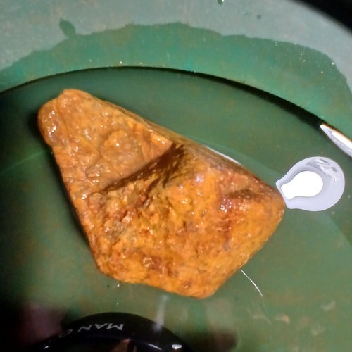 Gold ore agate rock - gold,
