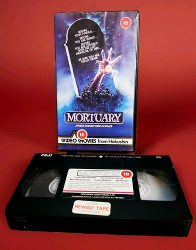 Mortuary vhs pre cert - cert, pal