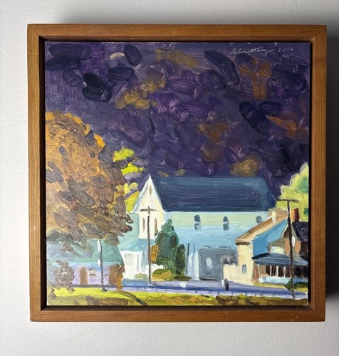 Signed and framed original - signed,