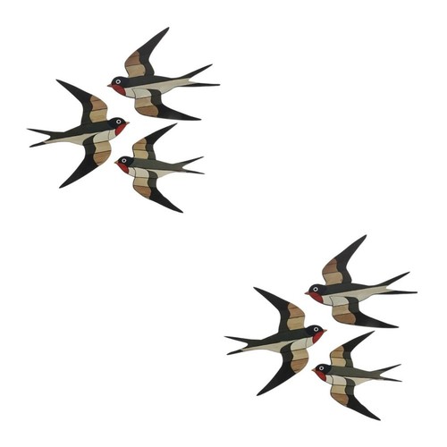 Set rustic wooden flying - rustic,