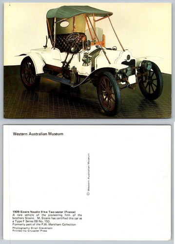 1909 sizaire naudin 9kw - naudin,