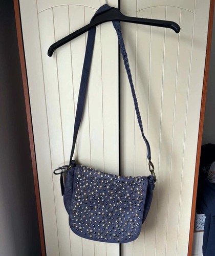 Brampton london blue - blue, leather