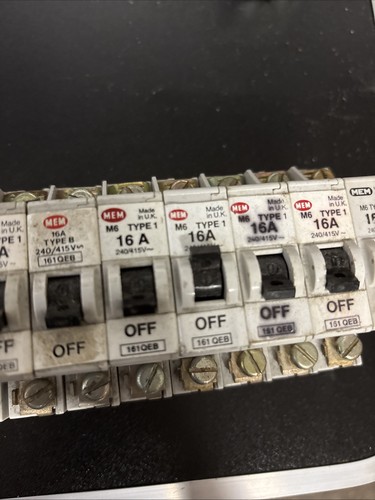 Mem type mcb - type, amp