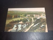 View From Above Railway Station & Viaduct, TORRINGTON, Devon