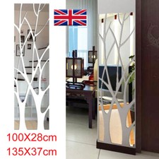 3D Tree Mirror Wall Sticker