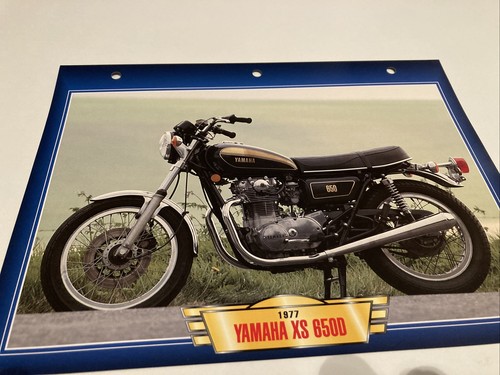 Yamaha xs650 1977 motorcycle - xs650, d