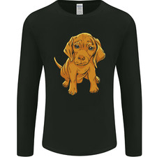 Hungarian Magyar Magyar Vizsla Puppy Dog Mens Long Sleeve T-Shirt
