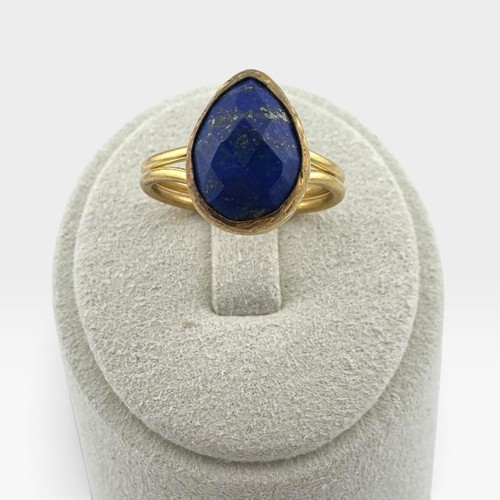 Natural lapis lazuli faceted - natural,