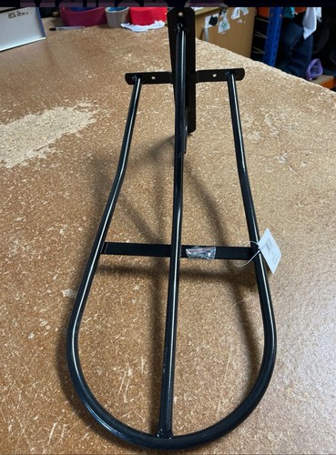 Wall mounted saddle rack - mounted, new