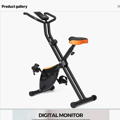 Foldaway upright exercise - foldaway,