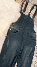 Womens Denim Dungarees