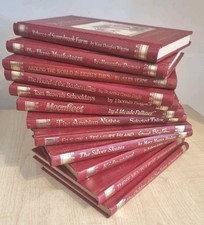 Classic Illustrated Hardcover Book Collection - 12 Vintage Children's Classics