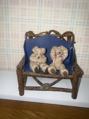 Country folk teddy bear - folk,