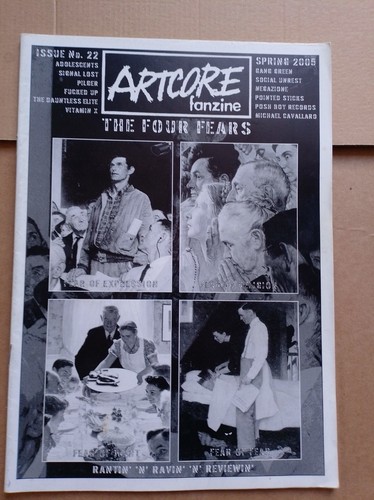 Artcore fanzine punk - artcore,