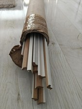 Scotia Light Grey Grain Laminate Beading Strip 2.4m Edging – Choose Quantity