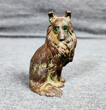 Vintage Bronze Dog Figurine