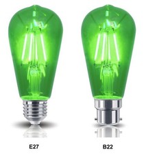 Retro Vintage LED Edison Style ST58 Filament Light Bulb B22 or E27 Various Range