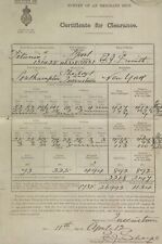 TITANIC MEMORABILIA CERTIFICATE CONFIRMING SHIP SEAWORTHY & SAFE 11th APRIL 1912