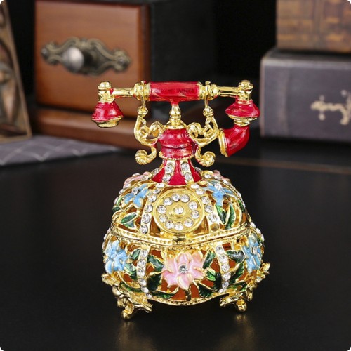 Telephone jewelry box - telephone, ornate