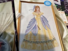 Sue Page Southern Belle Elegant Lady Design  Cross stitch chart Only /1755