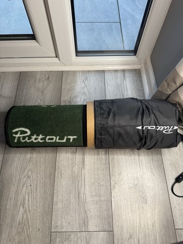 Puttout slim golf putting mat - golf,