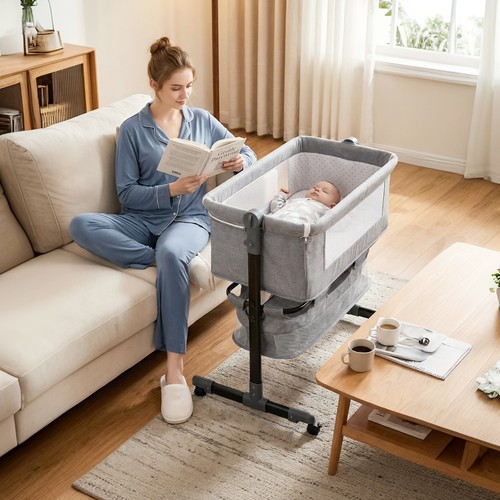 Baby bedside crib 6 - baby, crib,6