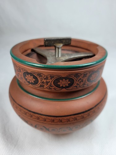 Tobacco jar terracotta - tobacco,